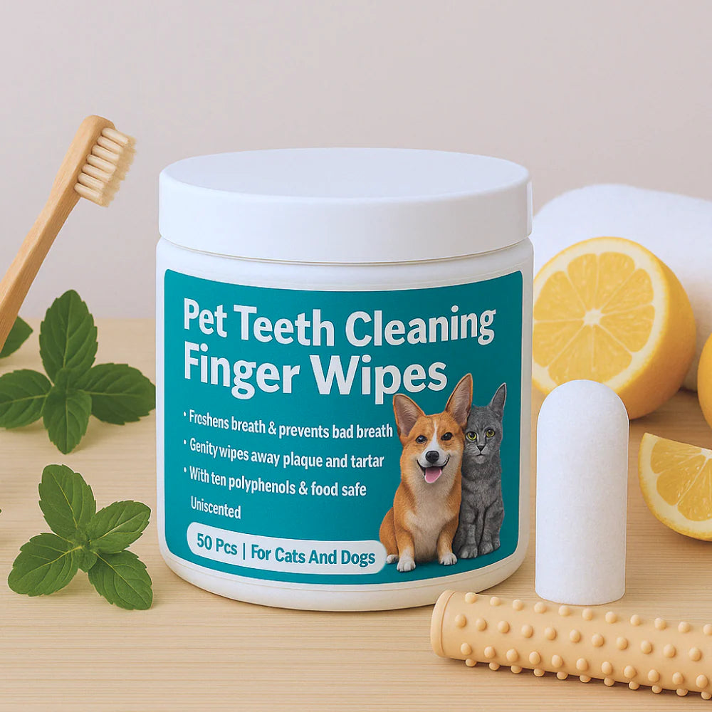 PawFresh™ Dental Finger Wipes